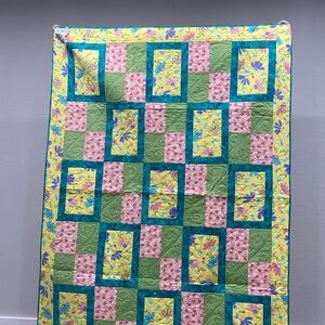 Handmade Patterned Quilt